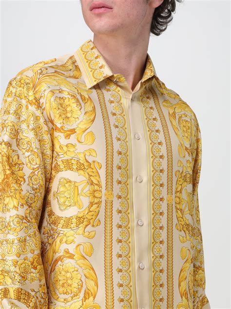 camicia estiva versace|VERSACE.